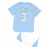 Manchester City Ruben Dias #3 Heimtrikot 2023-24 Kurzarm (+ kurze hosen)